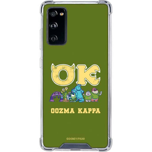 Disney Monsters University Oozma Kappa Galaxy S20 FE Clear Case